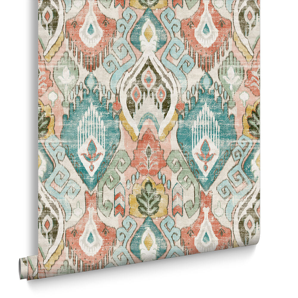 121457 - Daraee Tapestry Wallpaper - Multi - Graham & Brown