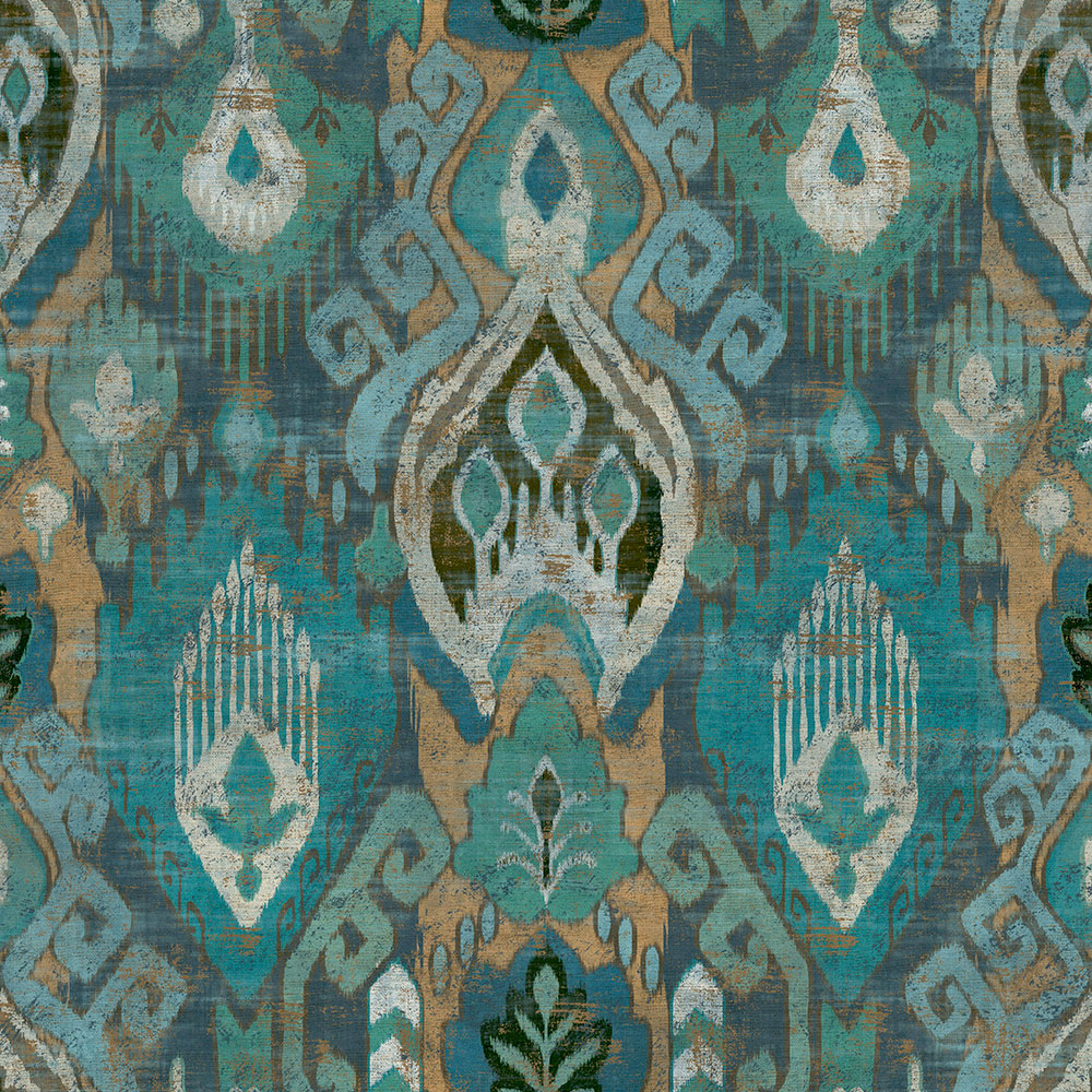 121458 - Daraee Tapestry Wallpaper - Midnight - Graham & Brown