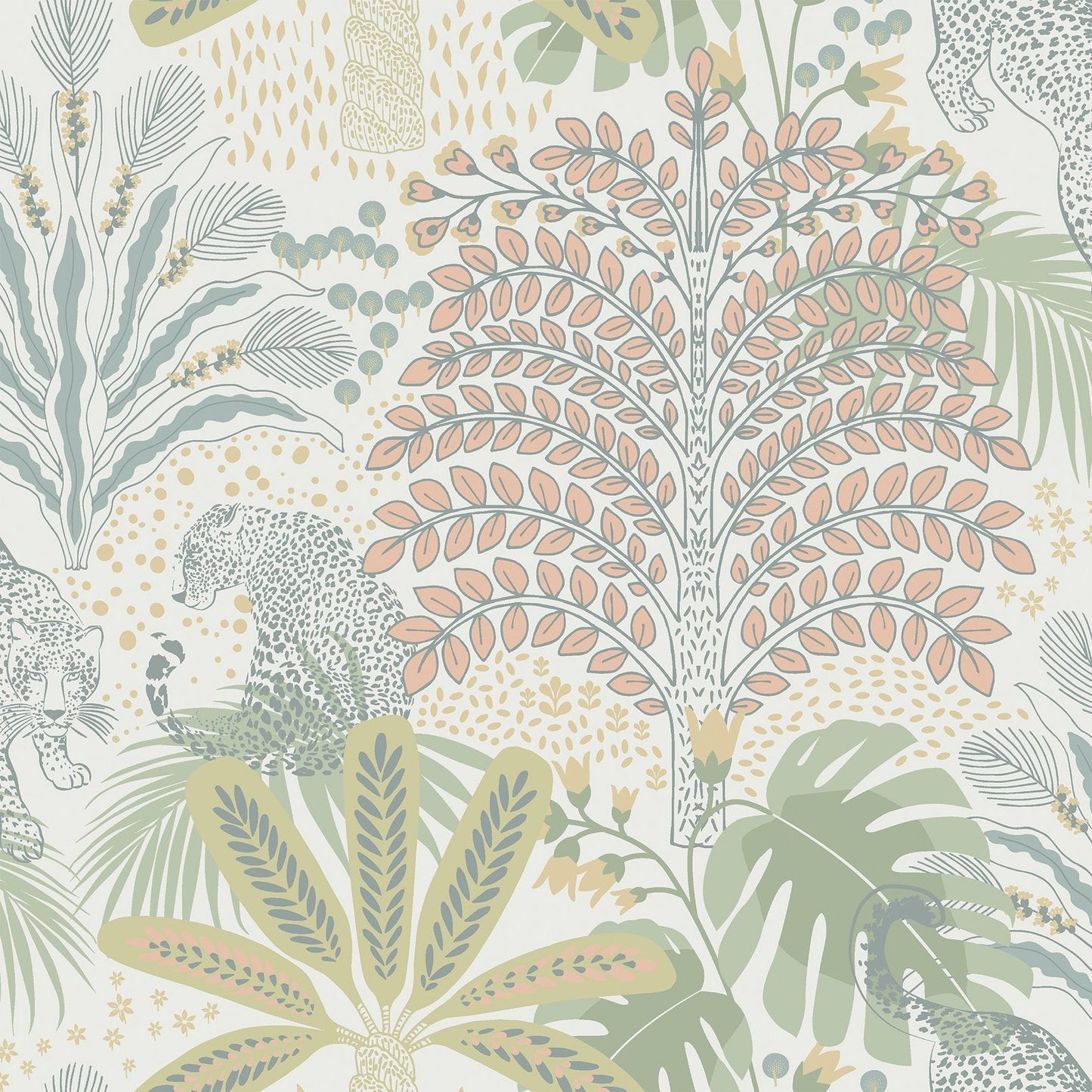 122351 - Savannah Wallpaper - Pastels - Envy