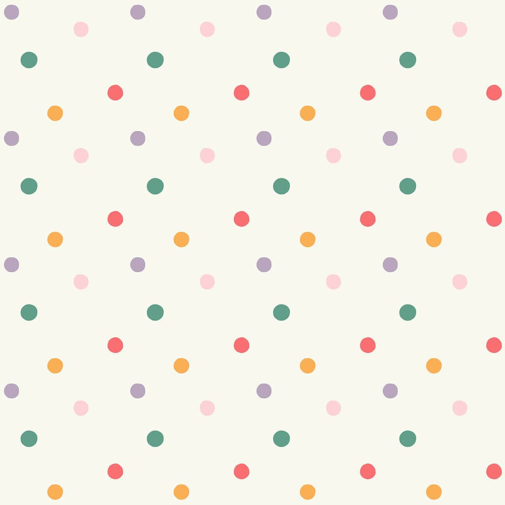 122395 - Bee Spot Wallpaper - Brights - Next