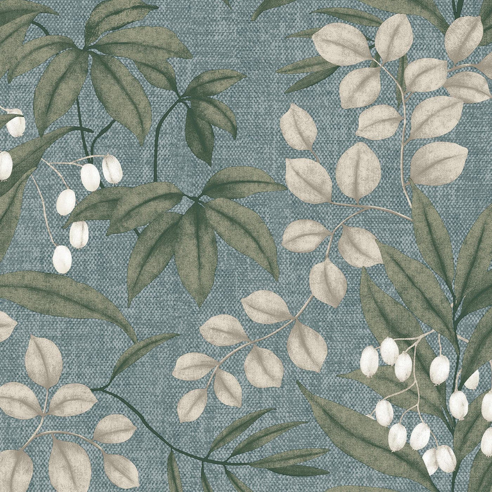 122412 - Persephone Wallpaper - Duck Egg - Superfresco Easy