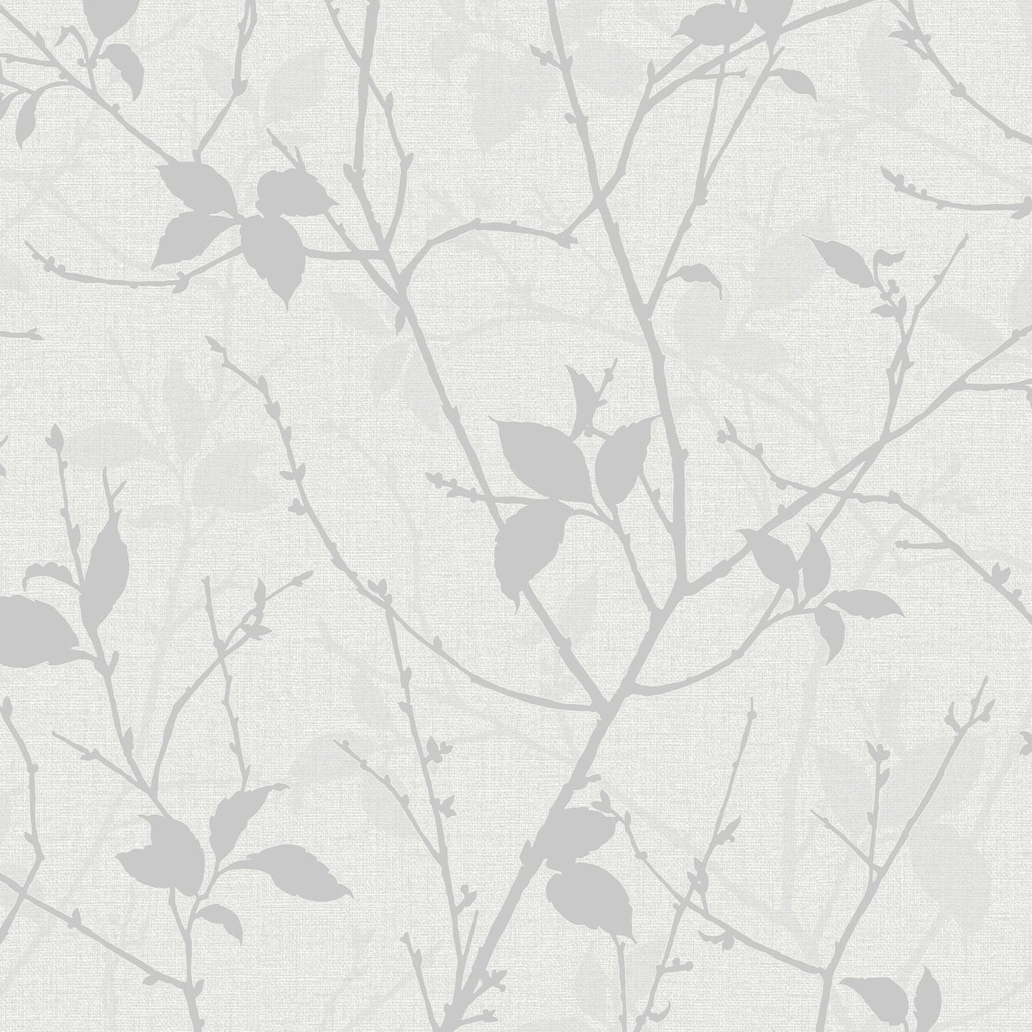 122433 - Belle Wallpaper - White & Silver - Boutique Luxury