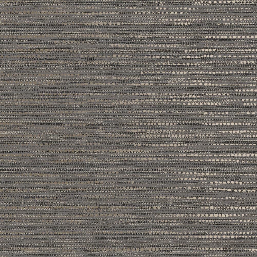 122436 - Chunky Weave Wallpaper - Charcoal - Boutique Luxury