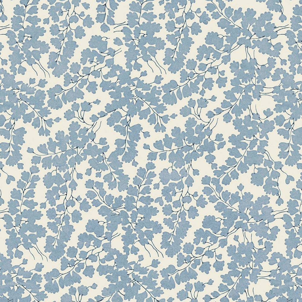 122743 - Cariad Spray Wallpaper - Newport Blue - Laura Ashley