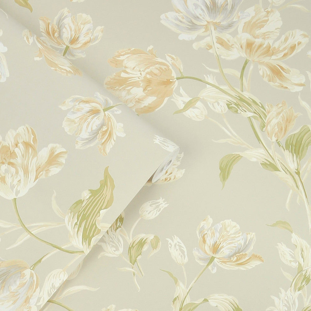 122769 - Gosford Wallpaper - Sage Green - Laura Ashley