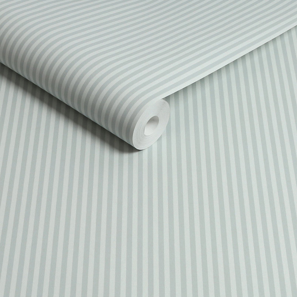 122890 - Calm Stripe Wallpaper - Sage - Next