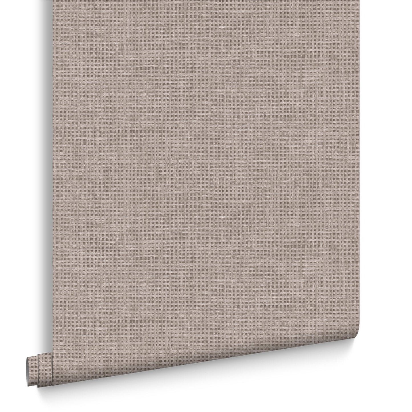 124100 - Rustic Weft Wallpaper - Stone - Graham & Brown