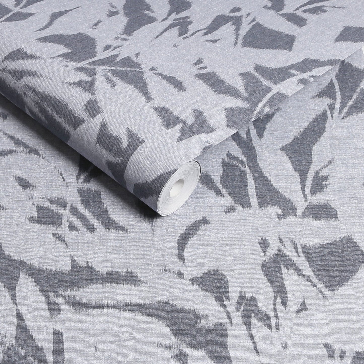 124146 - Shadow Play Wallpaper - Denim - Graham & Brown