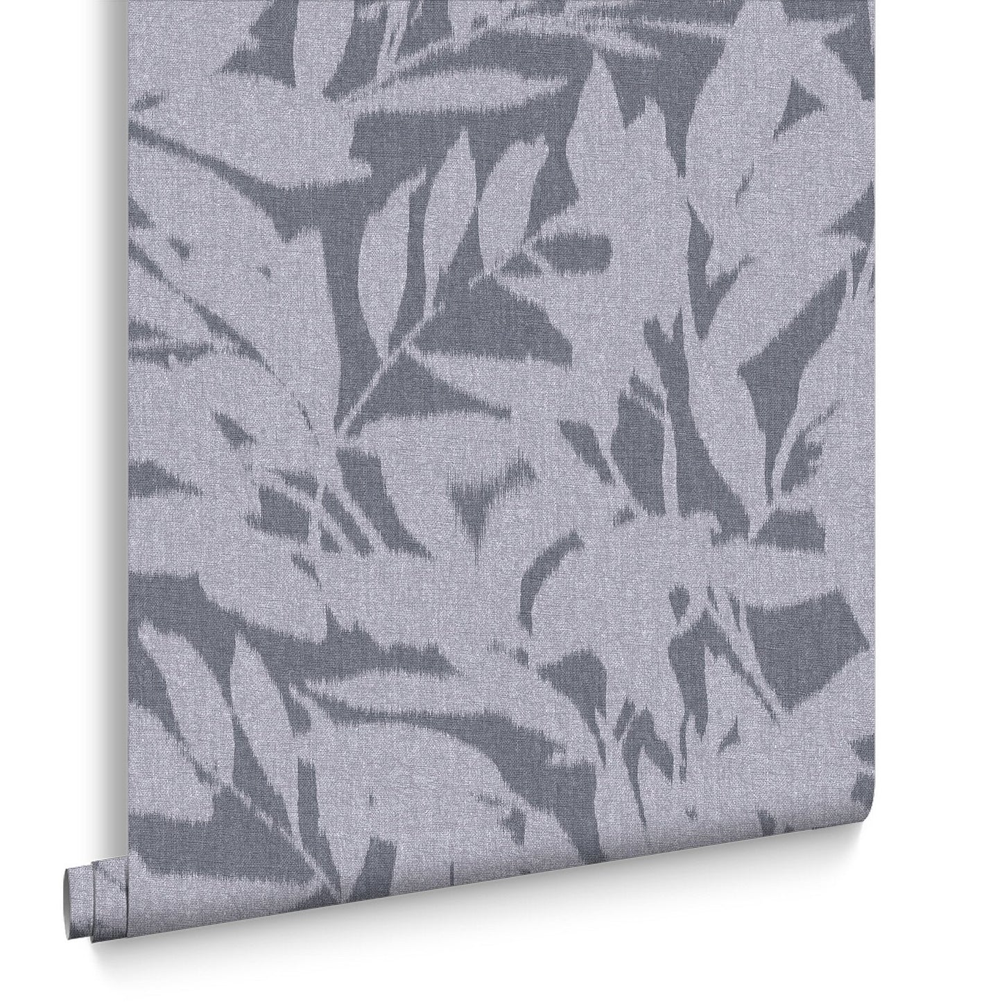 124146 - Shadow Play Wallpaper - Denim - Graham & Brown