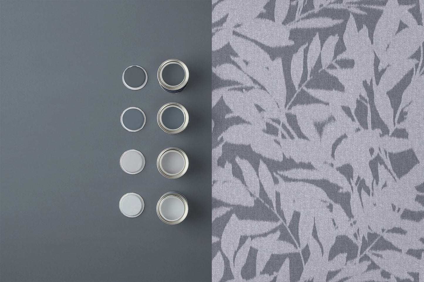 124146 - Shadow Play Wallpaper - Denim - Graham & Brown