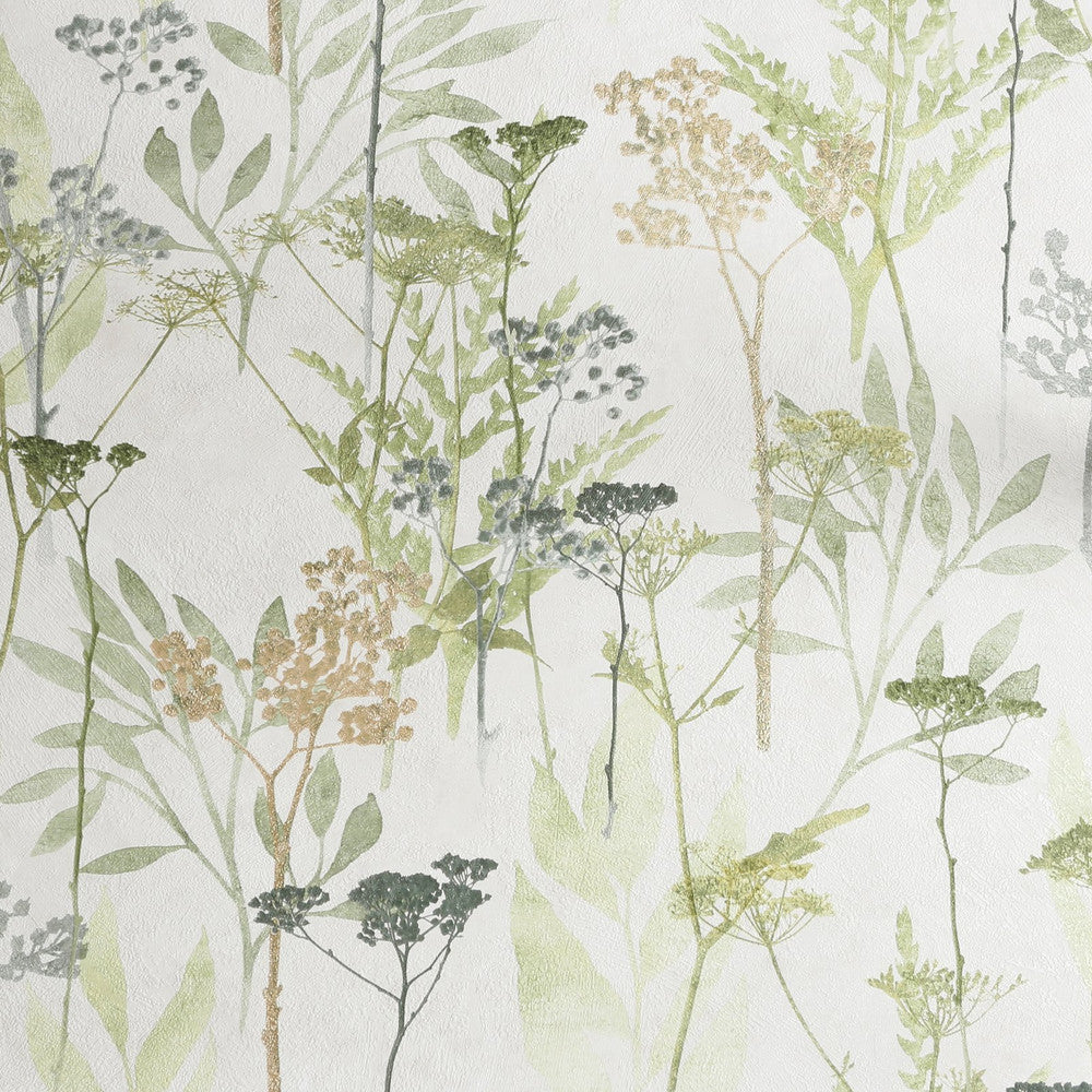 125058 - Solstice Wallpaper - Sage Green - Superfresco Easy