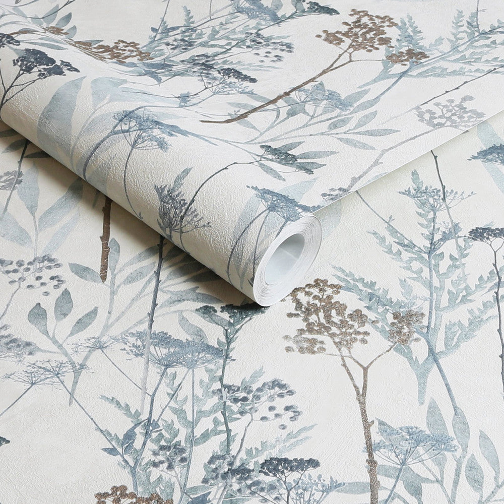 125060 - Solstice Wallpaper - Pale Blue - Superfresco Easy