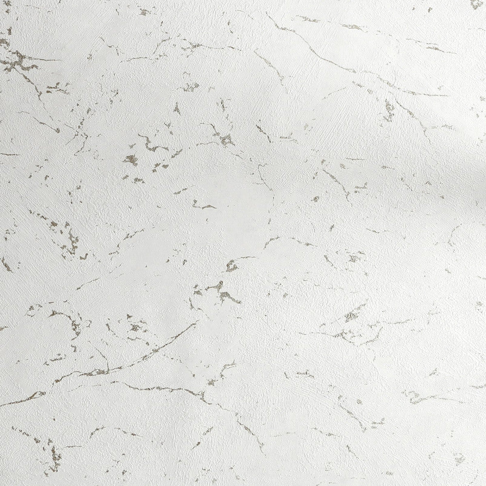 125065 - Gilded Plaster Wallpaper - Neutral & Pale Gold - Superfresco Easy