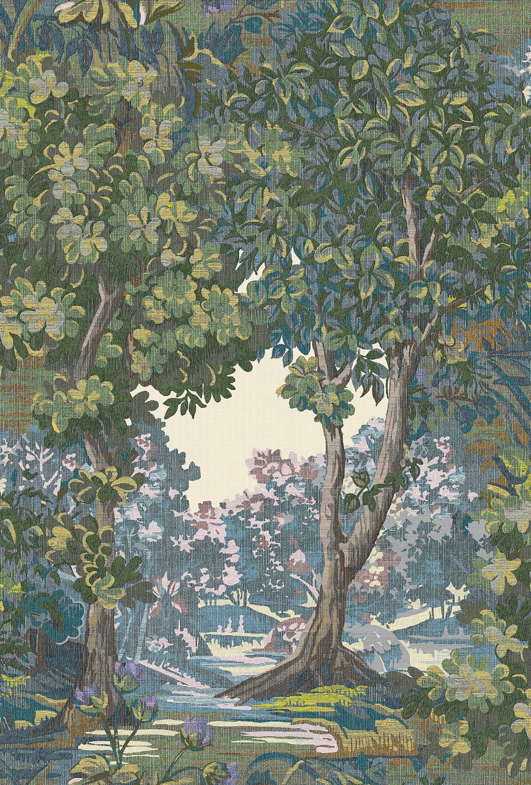127901 - Bodenham Wallpaper - Heritage Green - Graham & Brown