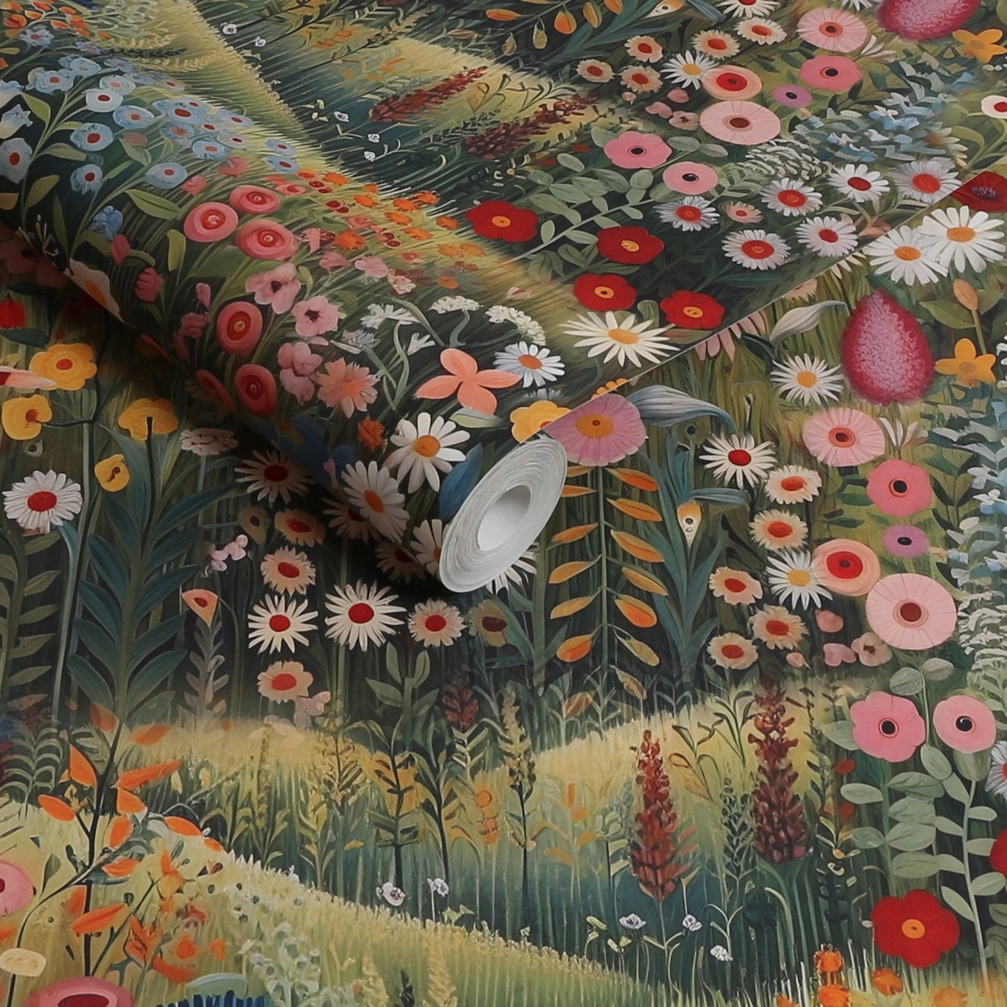127926 - Glenwhan Wildflower Wallpaper - Summer - Graham & Brown