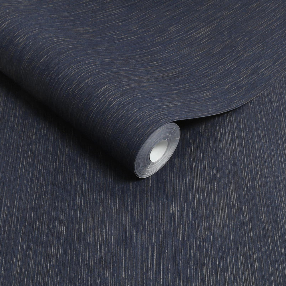 128012 - Refine Texture Wallpaper - Navy - Boutique Luxury