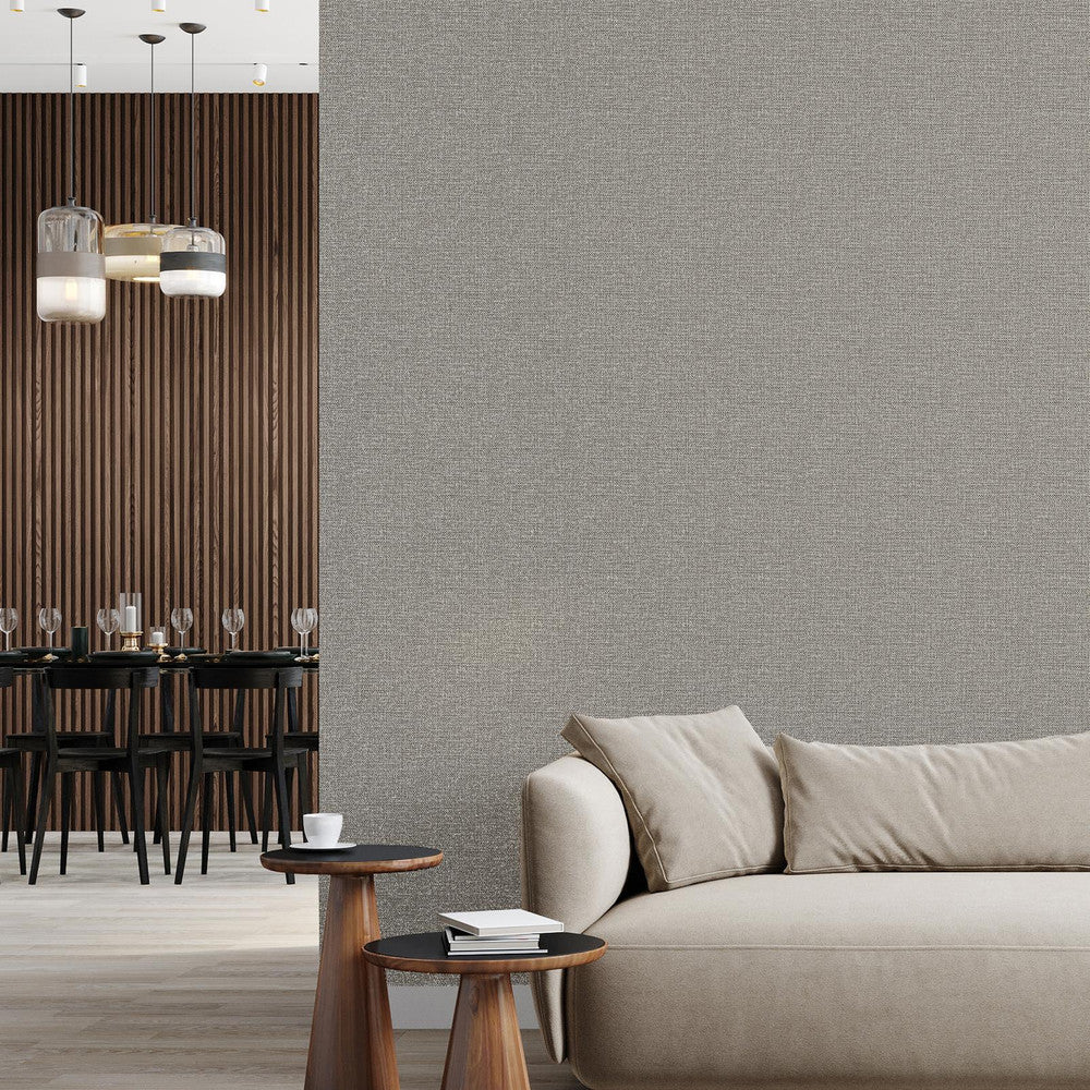 128024 - Breeze Texture Shimmer Wallpaper - Natural - Boutique Luxury