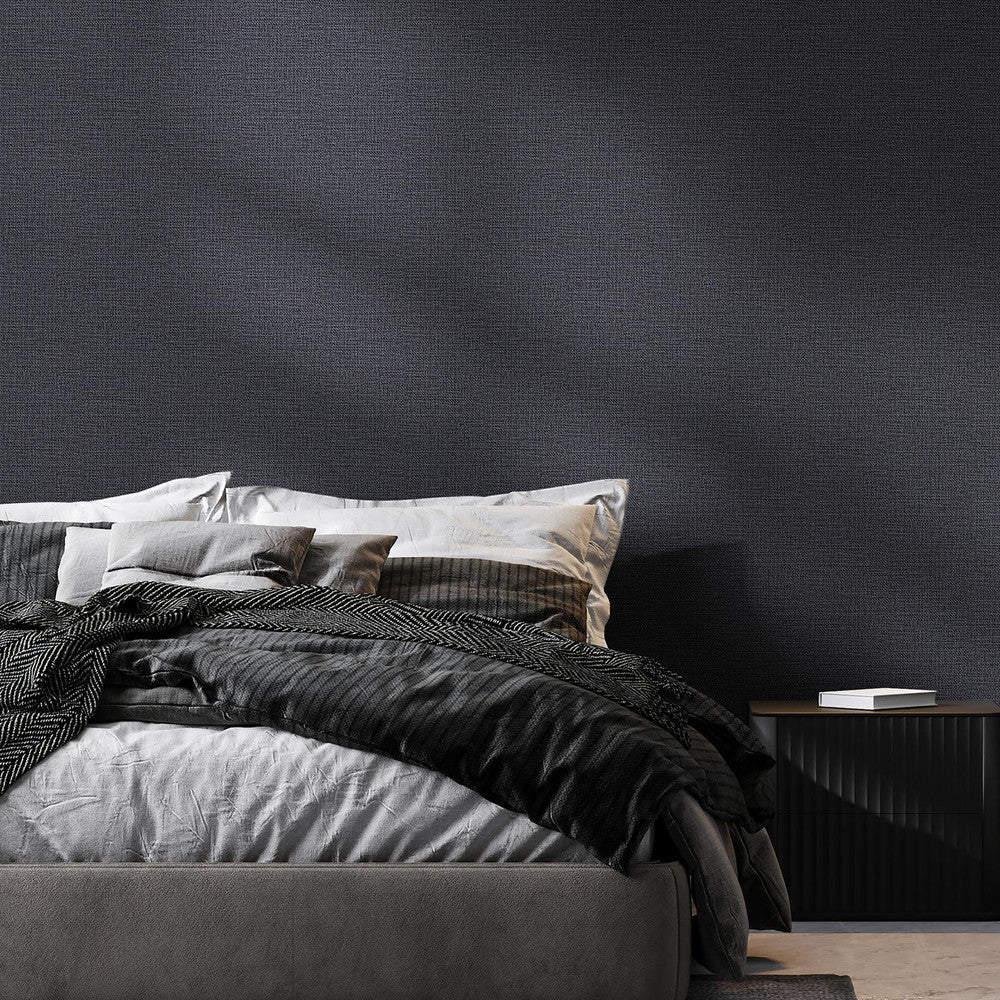 128030 - Breeze Texture Shimmer Wallpaper - Blue - Boutique Luxury