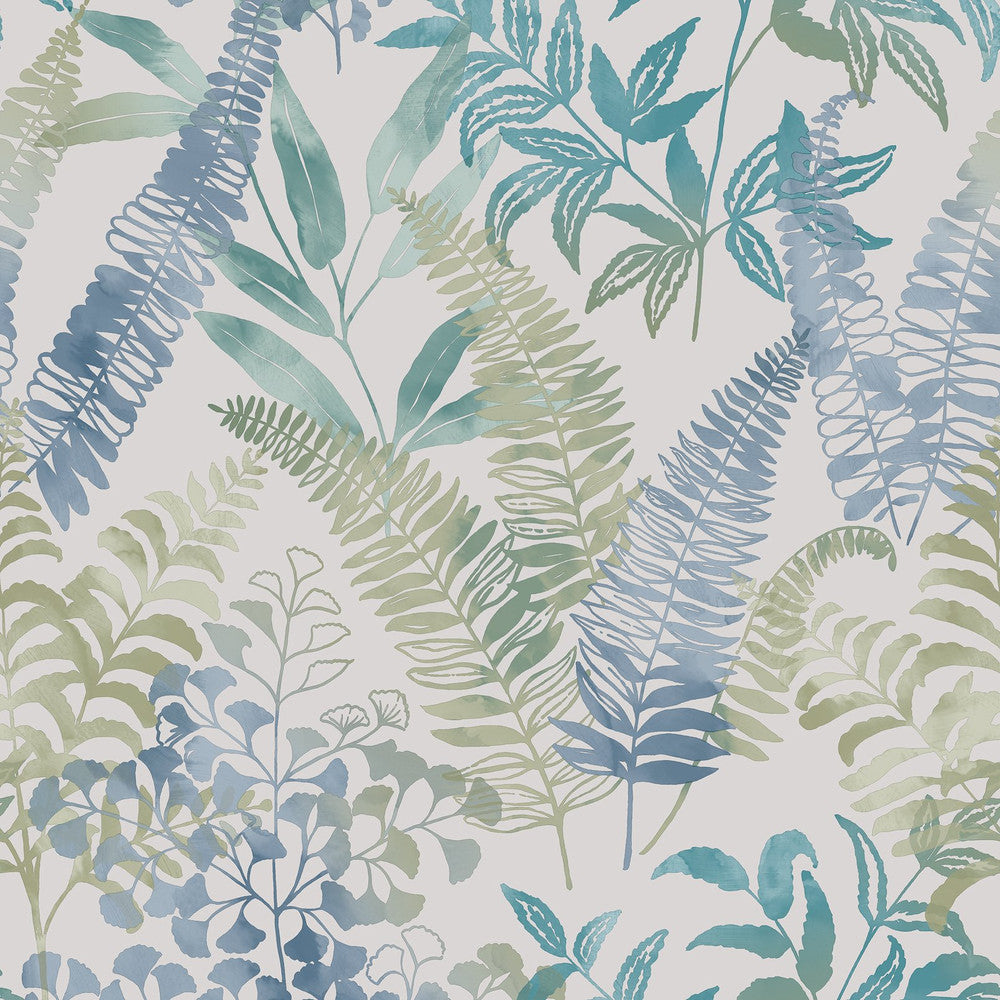 128754 - Temptation Wallpaper - Aqua - Superfresco Easy