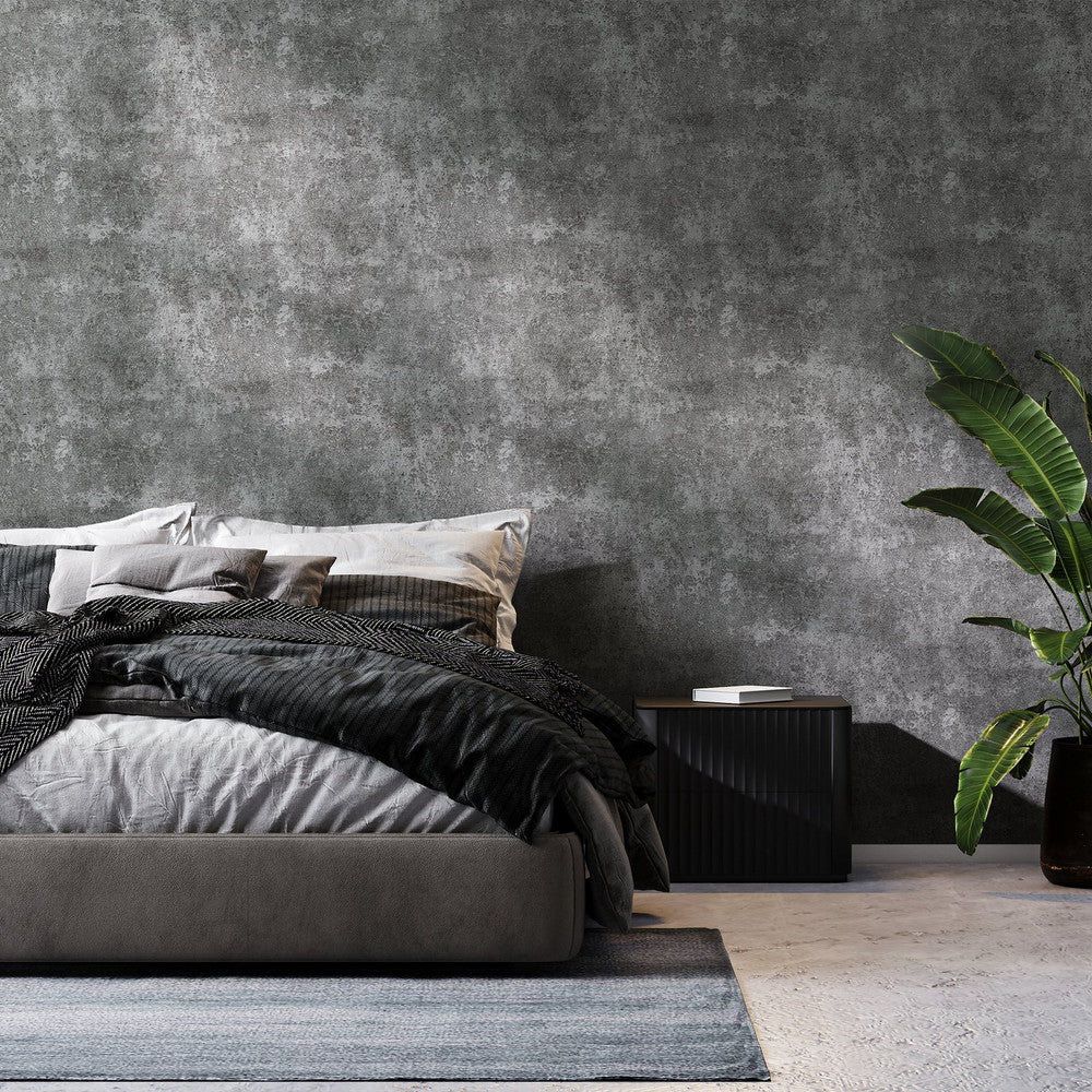 128778 - Urban Concrete Wallpaper - Grey - Boutique Luxury