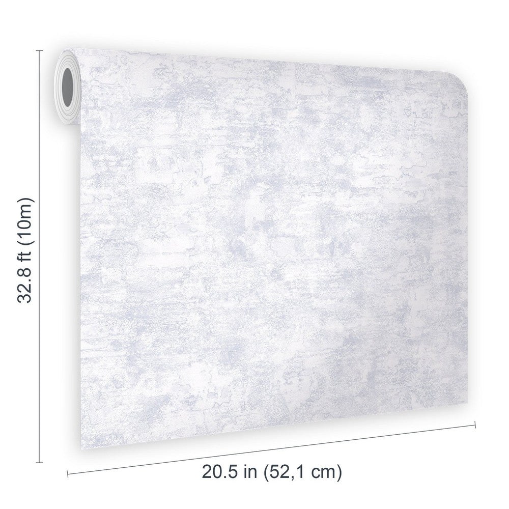 128790 - Ornamental Texture Wallpaper - Pearl - Boutique Luxury