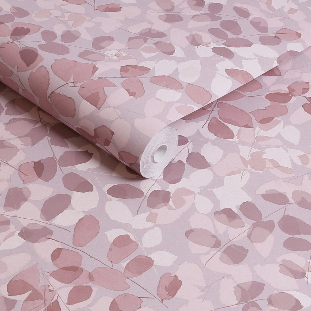 128831 - Forest Floor Wallpaper - Lilac - Next