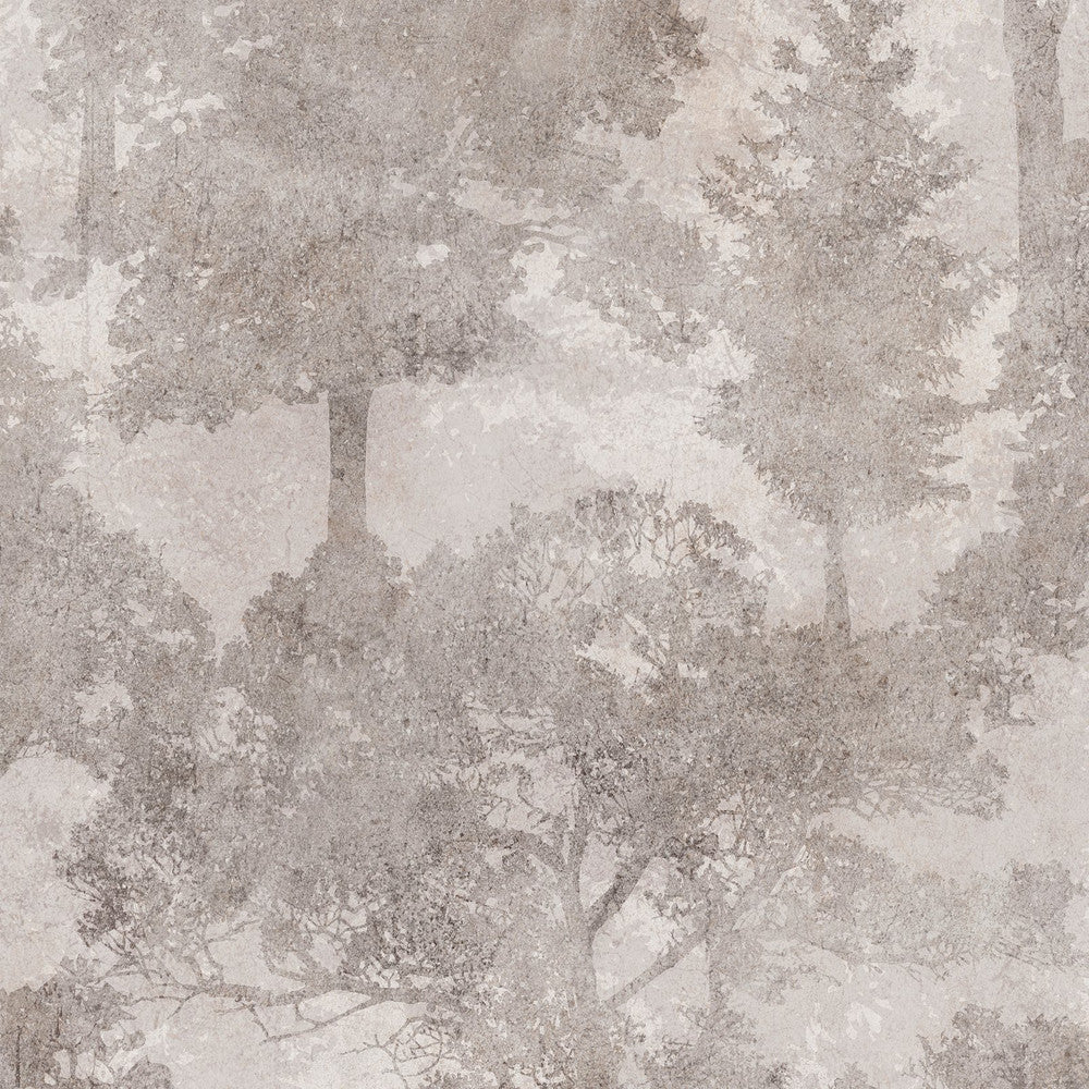 128839 - Trailing Trees Wallpaper - Grey - Next