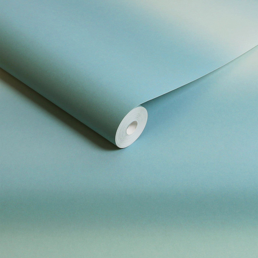 128843 - Ocean Ombre Wallpaper - Soft Blue - Next