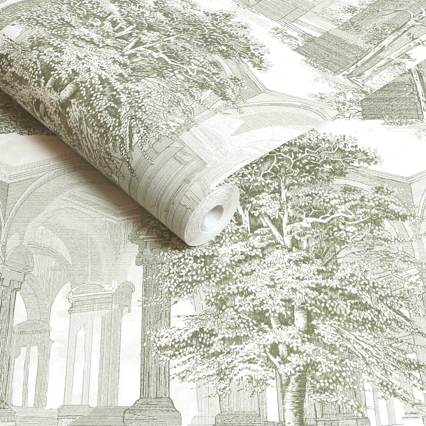 129094 - Rivington Folly Wallpaper - Whirl - Graham & Brown