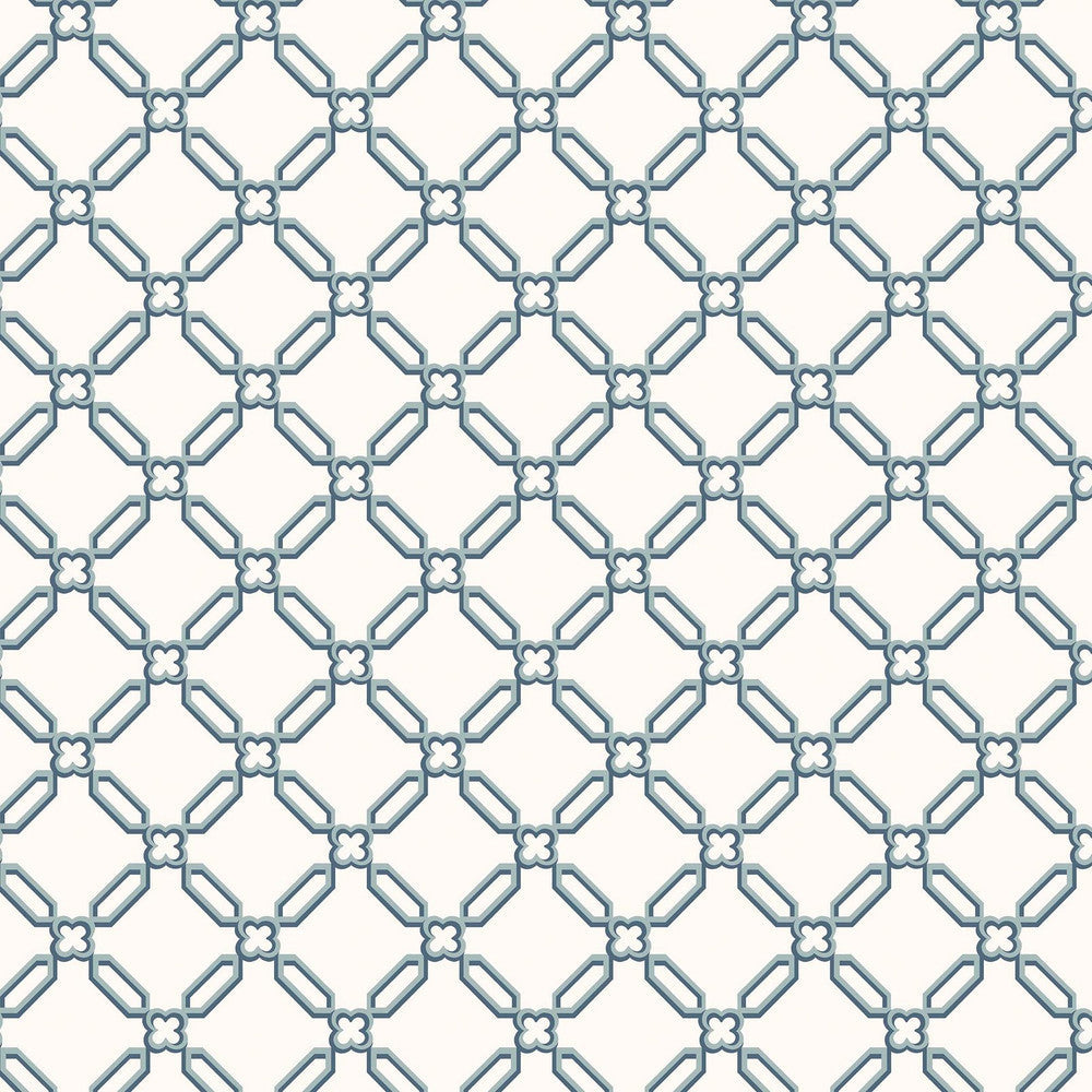 130100 - Westminster Wallpaper - Dusky Seaspray - Laura Ashley