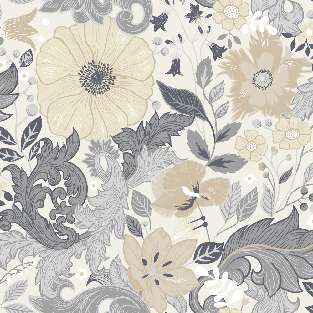 13106 - Victoria Wallpaper - Neutral - Midbec