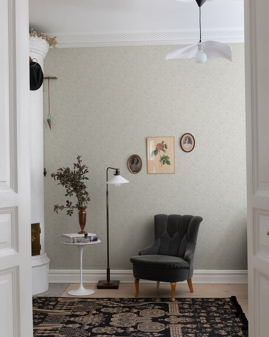 13125 - Wilma Wallpaper - Neutral - Midbec