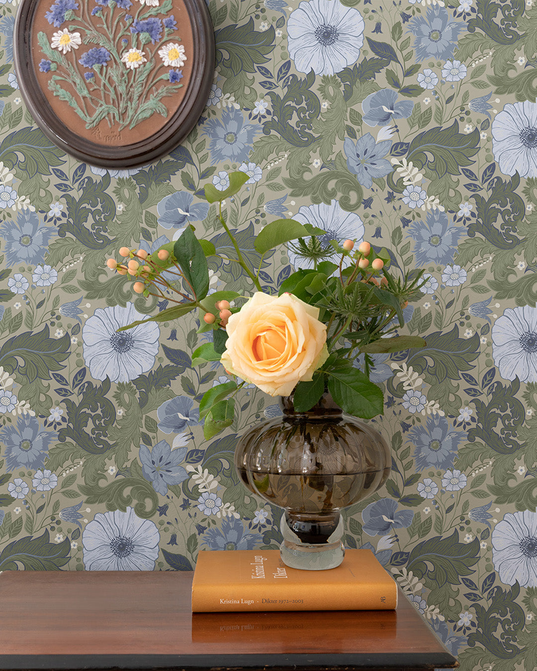 13134 - Victor Wallpaper - Light Gray - Midbec