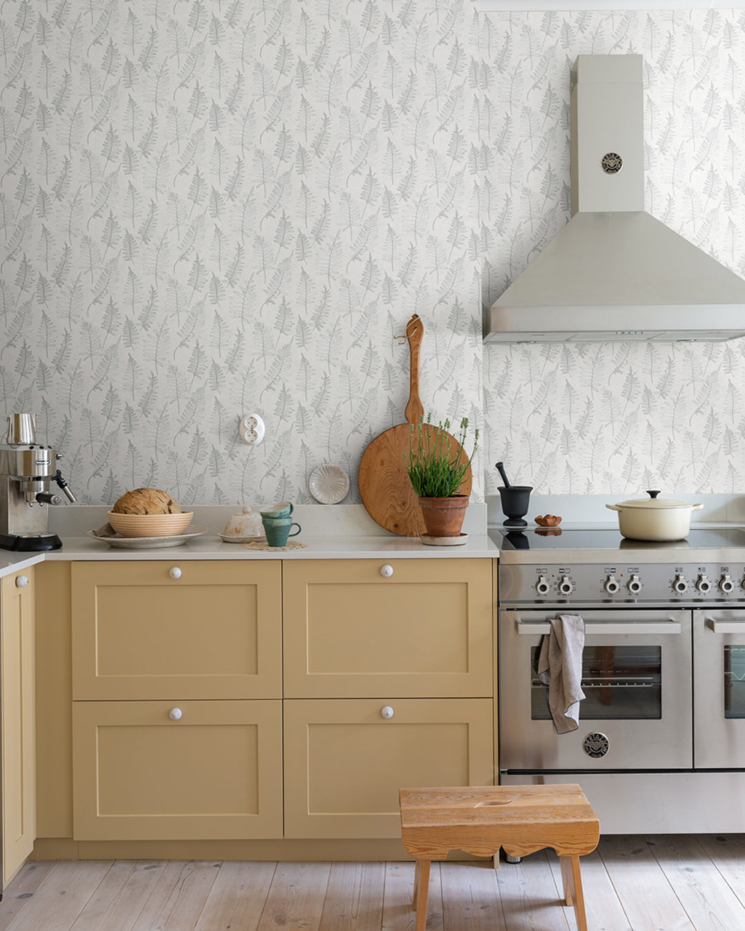 15923 - Stensota Wallpaper - Light Gray - Midbec