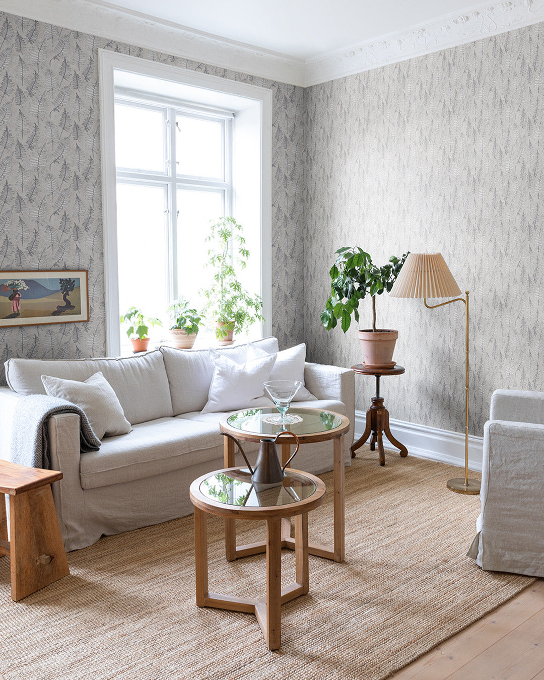 15924 - Stensota Wallpaper - Gray - Midbec