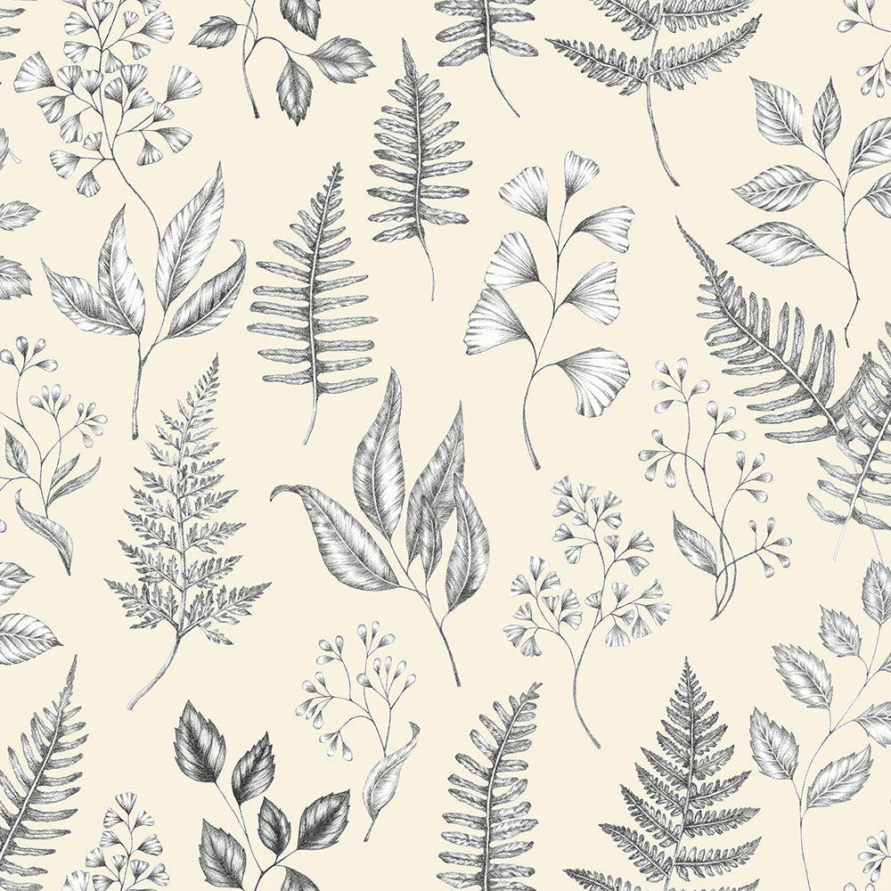 15931 - Betula Wallpaper - Light Yellow - Midbec