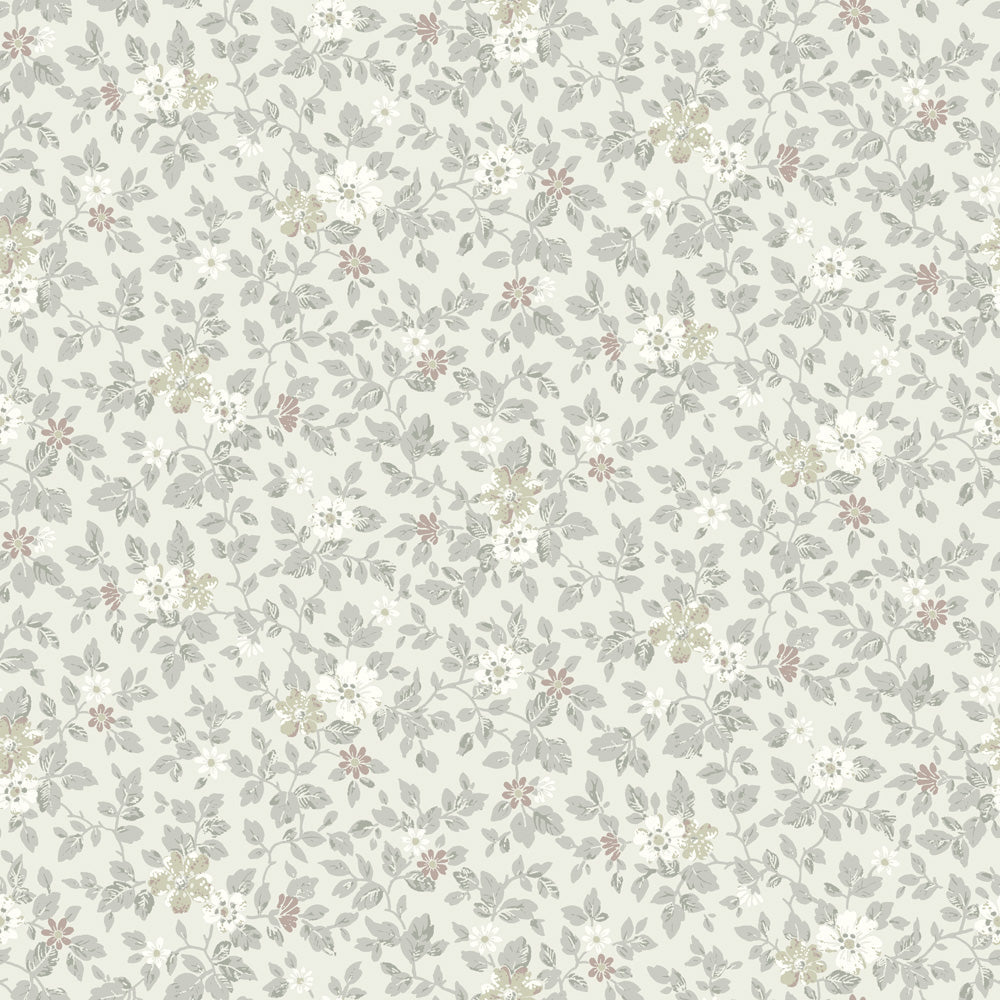 16011 - Linnea Wallpaper - Gray - Midbec