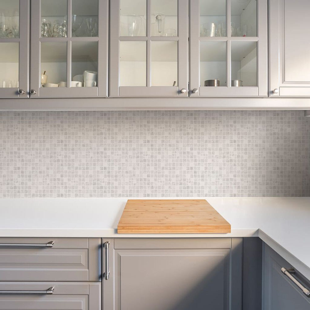 18092 - Earthen Mid Wallpaper - Grey - Contour