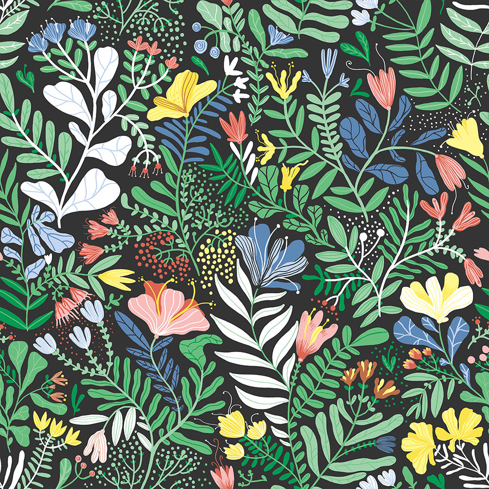 22006 - Brittsommar Wallpaper - Green - Midbec
