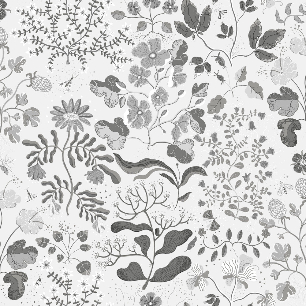 22029 - Groh Wallpaper - Black & White - Midbec