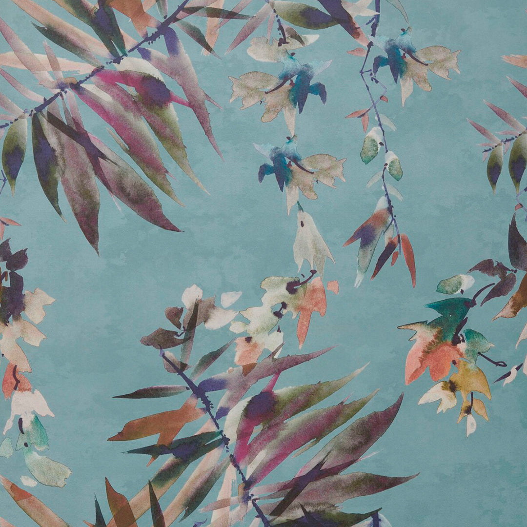 2210-160-02 - Essence Wallpaper - Aquamarine - 1838 wallcoverings