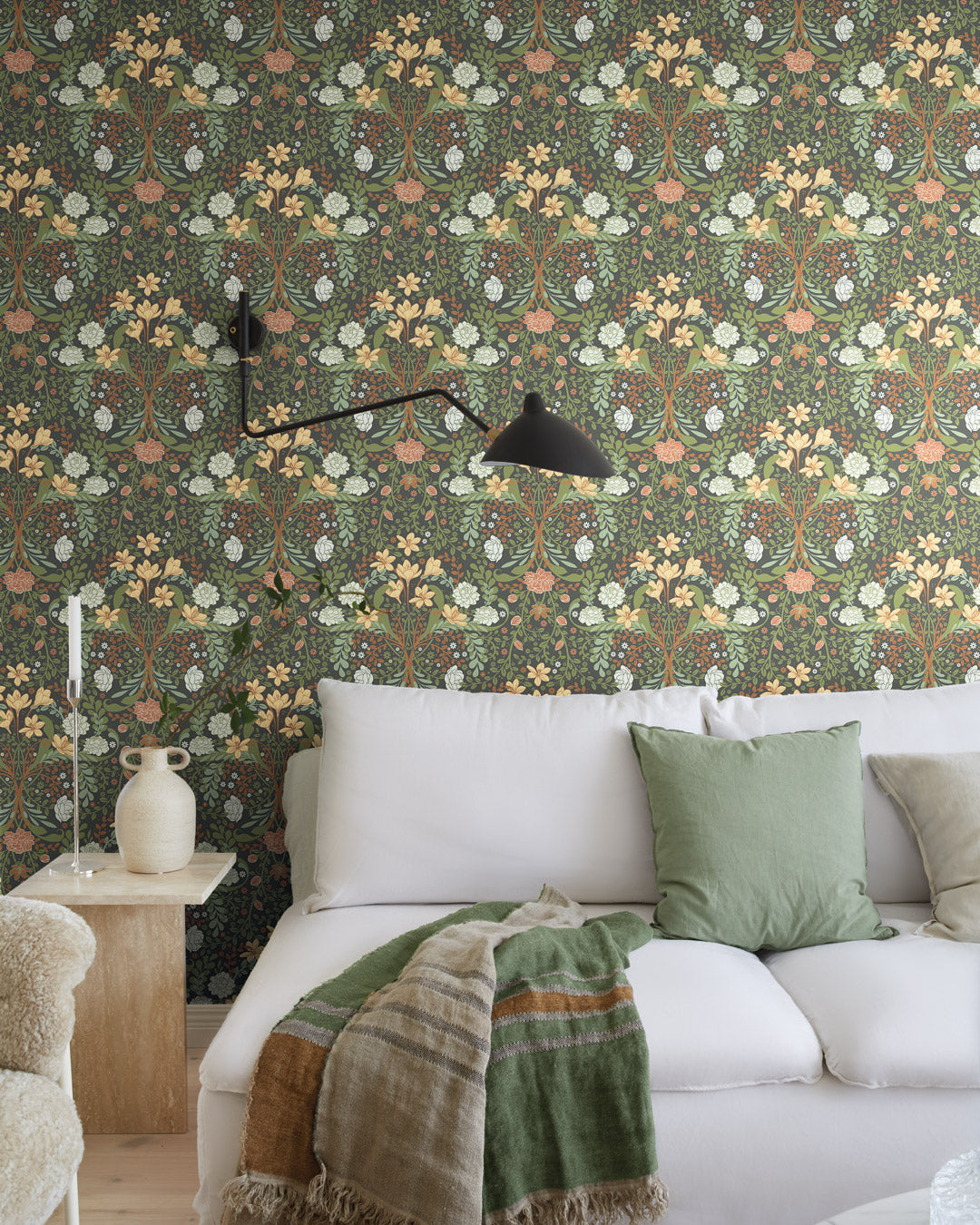 24105 - Froso Wallpaper - Brown - Midbec