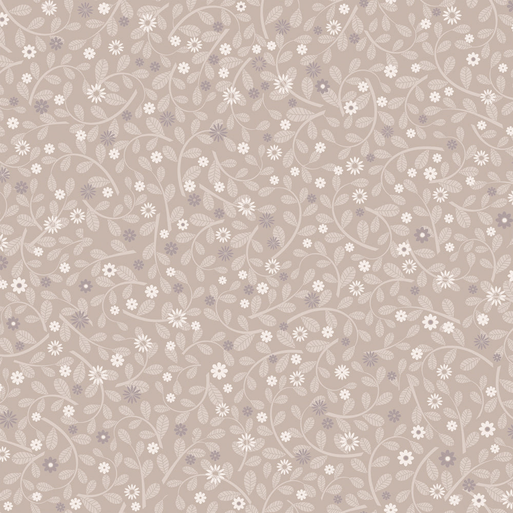24128 - Hummelvik Wallpaper - Brown - Midbec