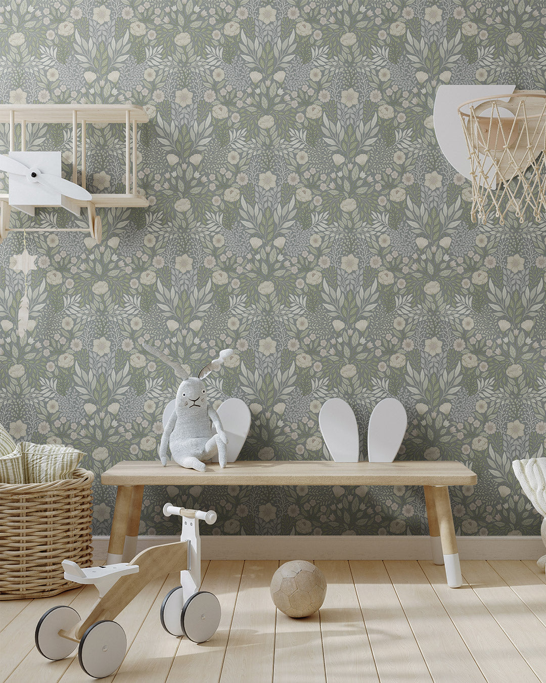 26019 - Ang Wallpaper - Moss Green - Midbec