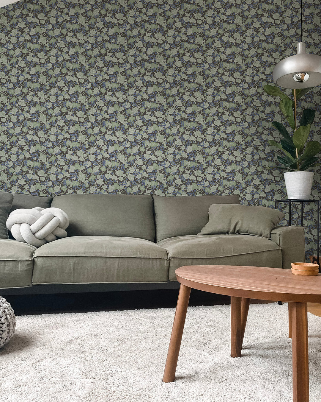 26020 - Vinbarsplock Wallpaper - Green - Midbec