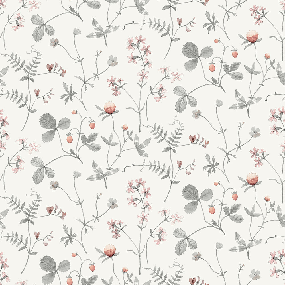 27009 - Julia Wallpaper - Pink & Gray - Midbec