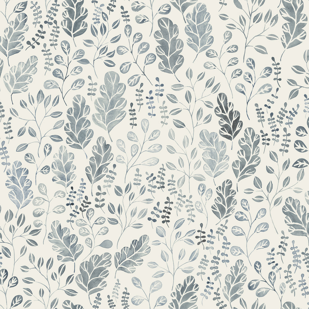 27013 - Vera Wallpaper - Blue - Midbec