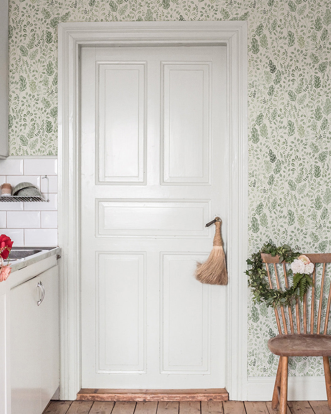 27014 - Vera Wallpaper - Green - Midbec