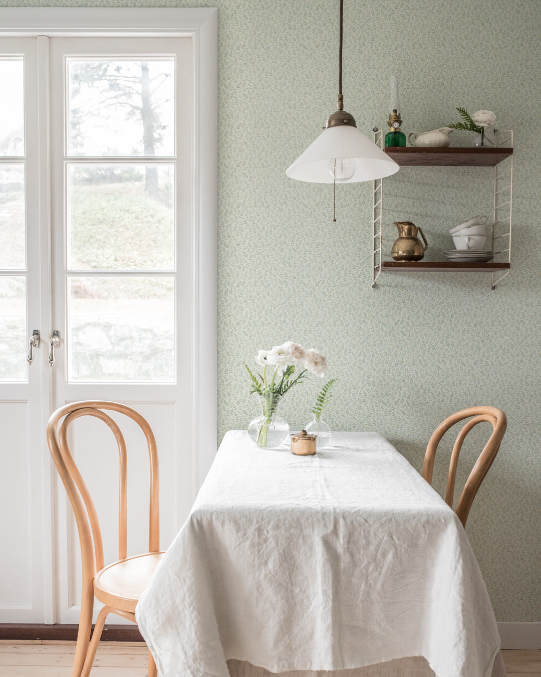 27021 - Junis Wallpaper - Green - Midbec