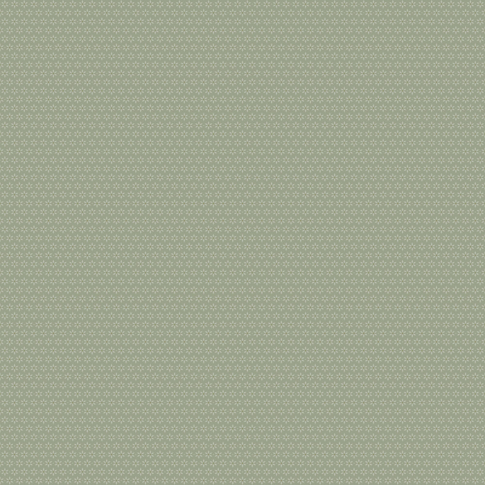 27030 - Stella Wallpaper - Olive Green - Midbec
